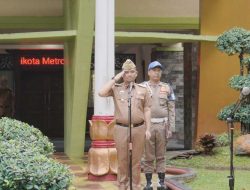 Rafieq Adi Pradana Pimpin Apel Perdana, Tegaskan Komitmen untuk Kota Metro