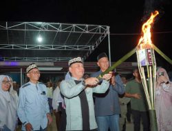 Warga Metro Rayakan Malam Takbir dengan Meriah, Pawai Penuh Warna dan Semangat Kebersamaan